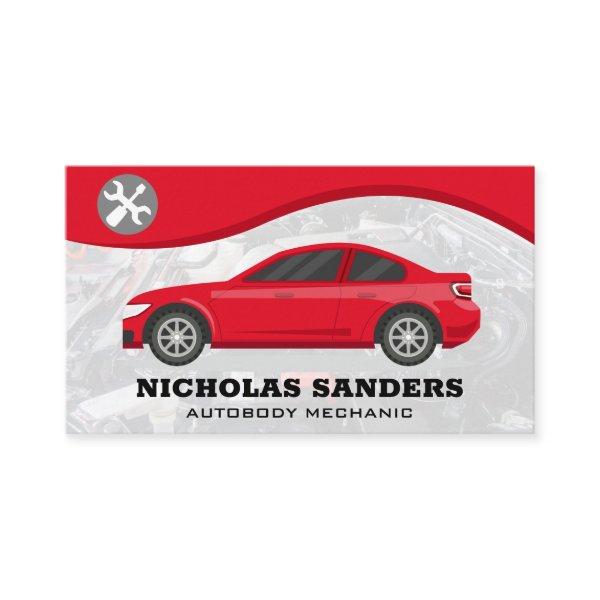 Screw Driver and Wrench | Red Car