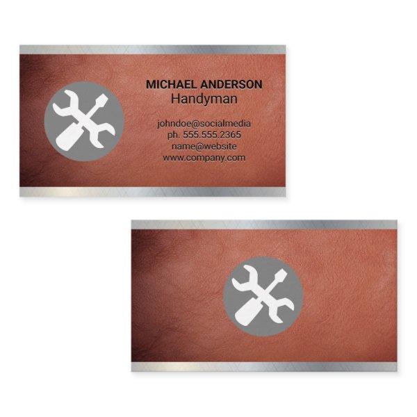 Screw Driver Wrench | Leather Texture
