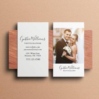Script Lettering Modern Photography