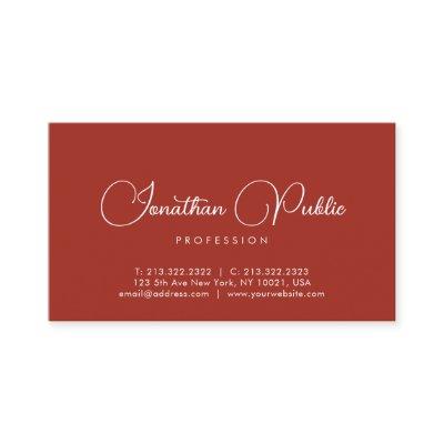 Script Name Template Modern Elegant Professional