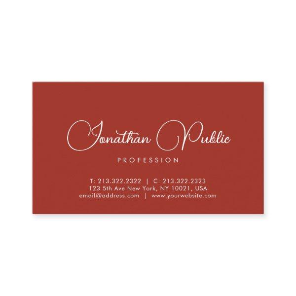 Script Name Template Modern Elegant Professional