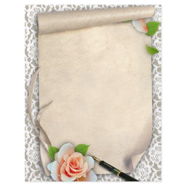 Scroll Letterhead