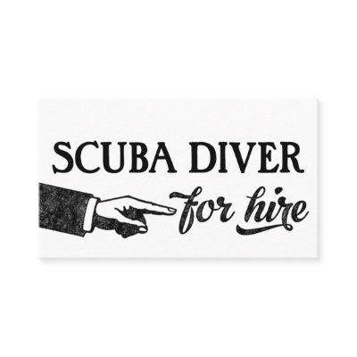 Scuba Diver  - Cool Vintage