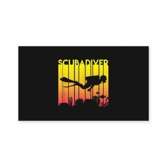 Scuba Diver Silhouette  Diving Swimming Sea Diver