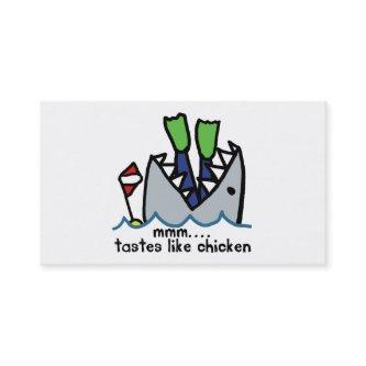 Scuba Tastes Chicken Shark