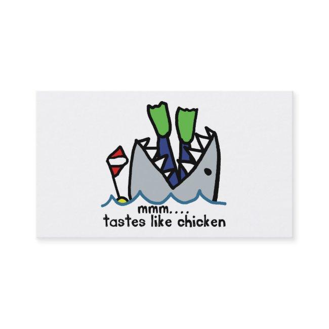 Scuba Tastes Chicken Shark