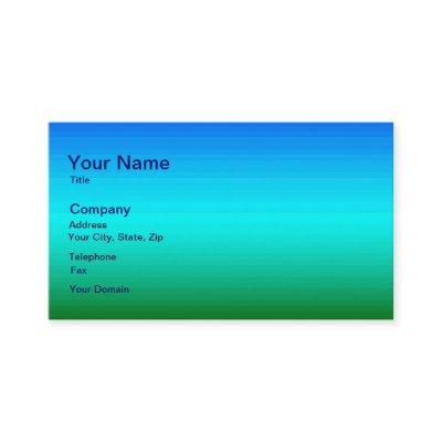 Sea and Sky Blue and Green Gradient