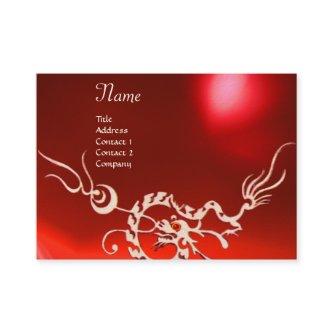 SEA DRAGON 2 MONOGRAM red white