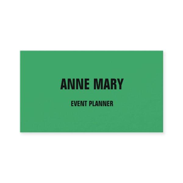Sea Green Classy Colorful Wedding Custom Colors