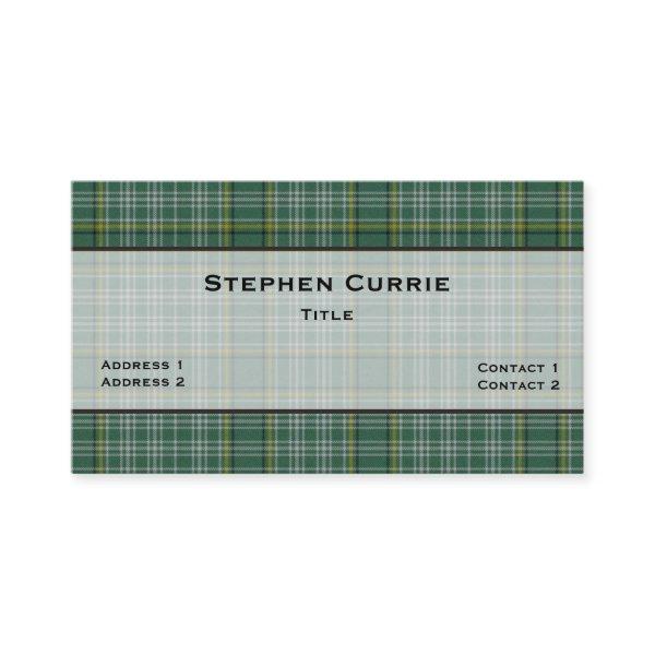 Sea Green Currie Tartan Plaid Custom