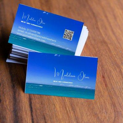 Sea Ocean Beach Travel Blue Modern