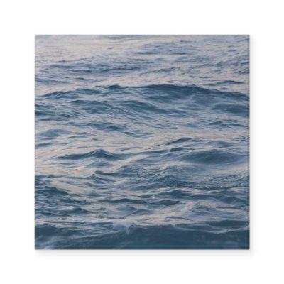 Sea water closeup square