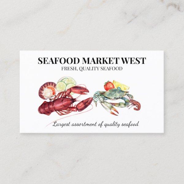 Seafood Market Business lobster Crab
