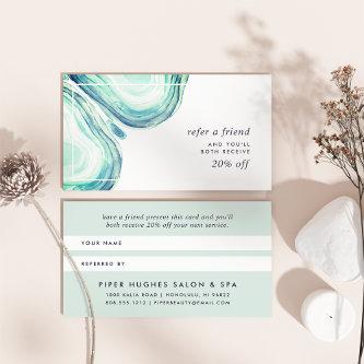 Seaglass Geode Referral Card