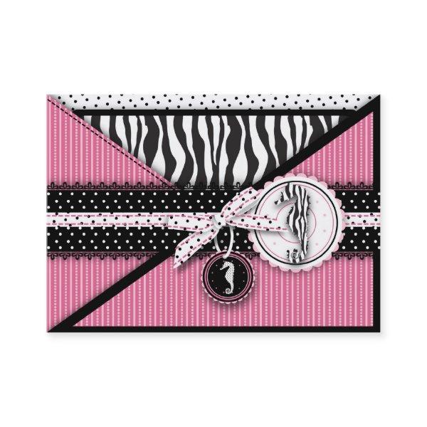 Seahorse Sensation Pink Reminder Card