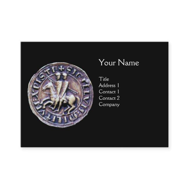 SEAL OF THE KNIGHTS TEMPLAR MONOGRAM black grey