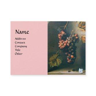 SEASON'S FRUITS,Hanged Red Grapes,Butterfly,Rustic