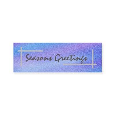 Seasons Greetings/Hanukkah Blessings Mini