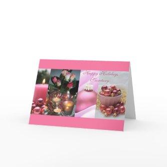secretary Merry Christmas card