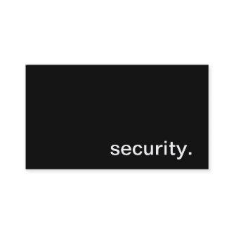 Security