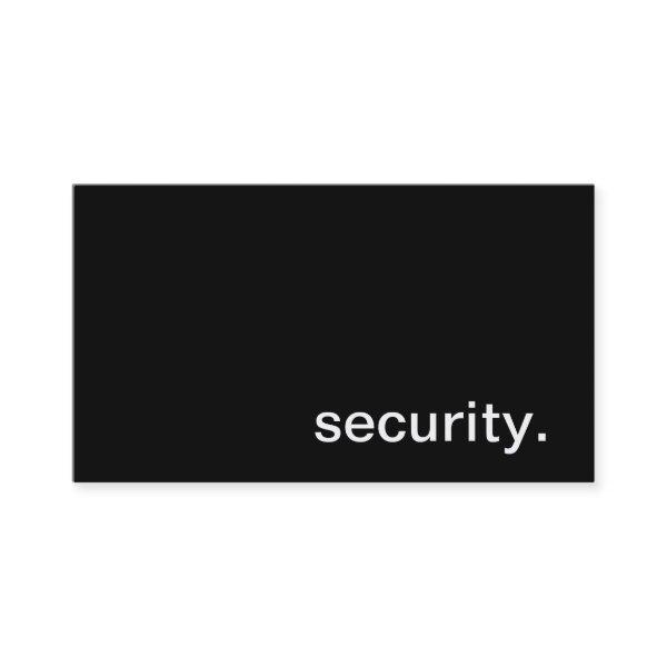 Security