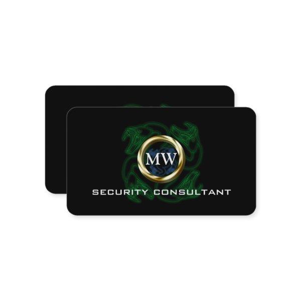 Security Consultant, Snake Heads, Gold Ring