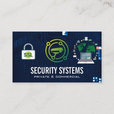 Security Cyber Tech Background