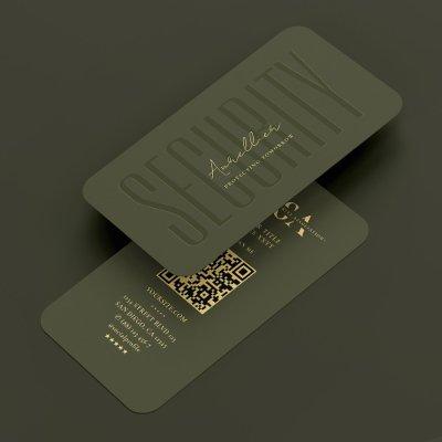 Security Engineer Cyber Army Green Modern