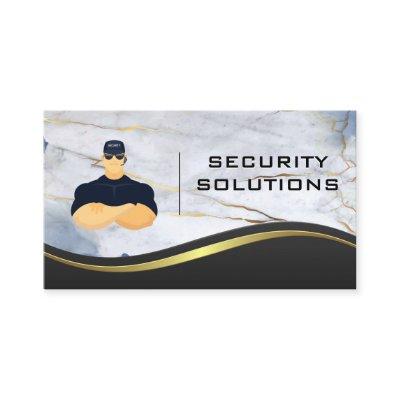 Security Guard | Metal Marble