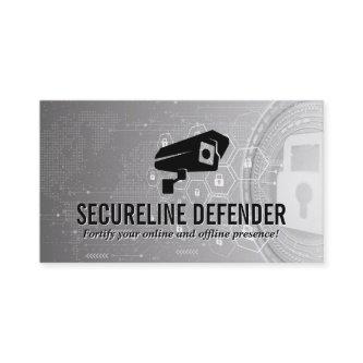 Security Logo | Cyber Tech Lock Background