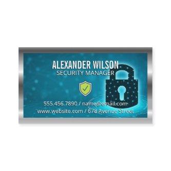 Security Network Lock | Metal Border