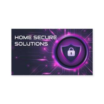 Security Pad Lock Shield | Tech Background