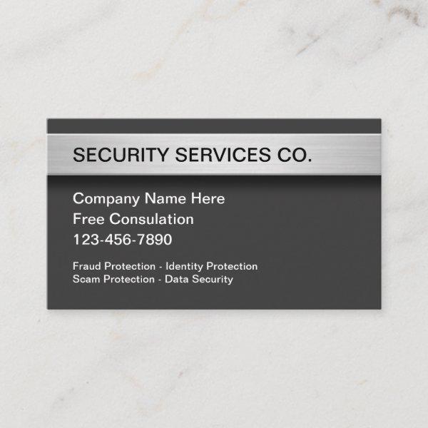 Security Protection And Services