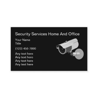Security Services  With Video Camera