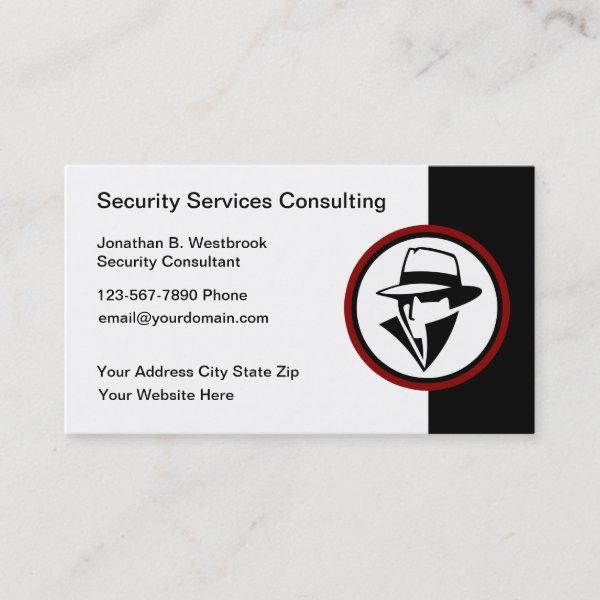 Security Services Consultant