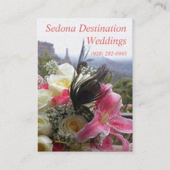 Sedona Destination Weddings Wedding Planner Card