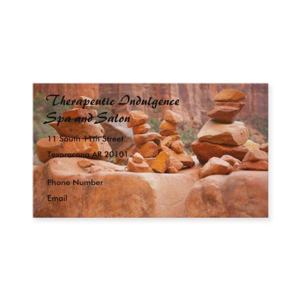 Sedona Rocks in Balance Appointment Card