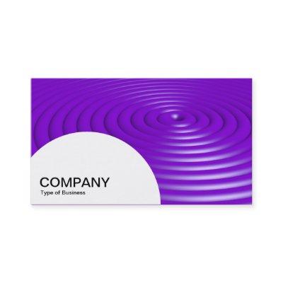 Semi-circle Panel - Concentric Rings - Purple