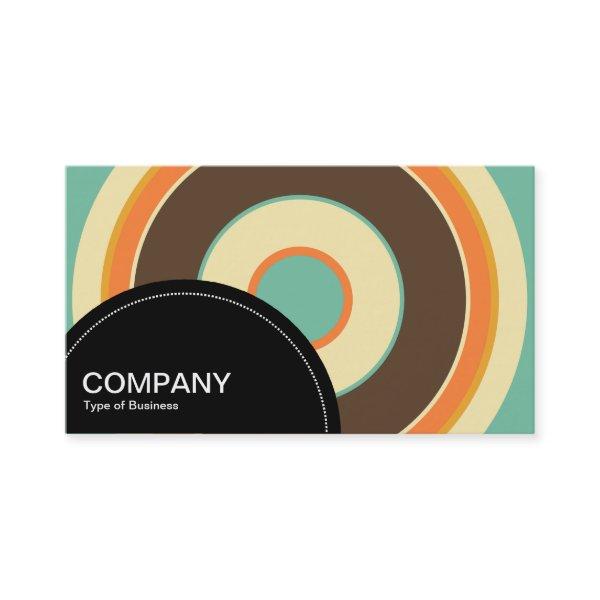 Semi-circle Panel (dots) - Concentric circles 02