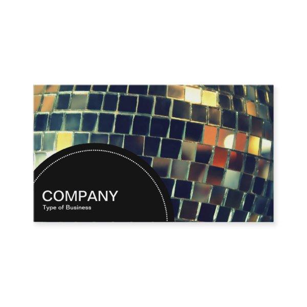 Semi-circle Panel (dots) - Mirror Ball