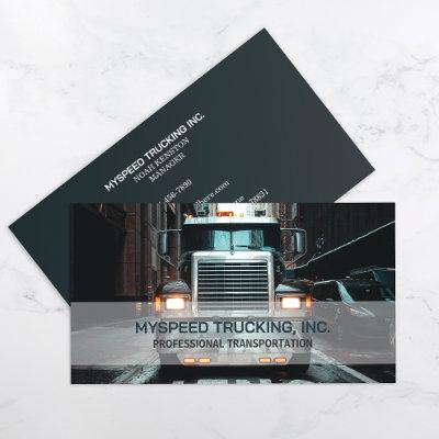 Semi Truck Professional Logistics Trucking