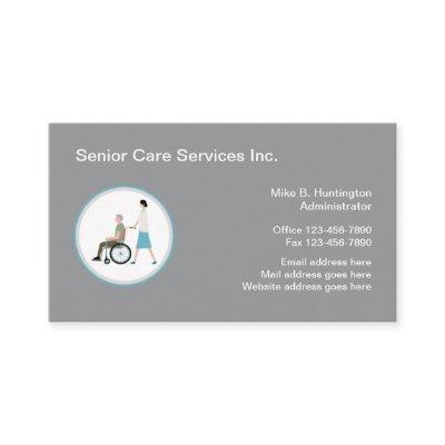 Senior Care Services Medical Logo Template