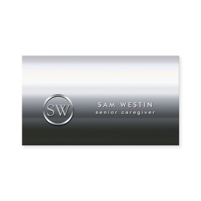 Senior Caregiver Chrome Monogram