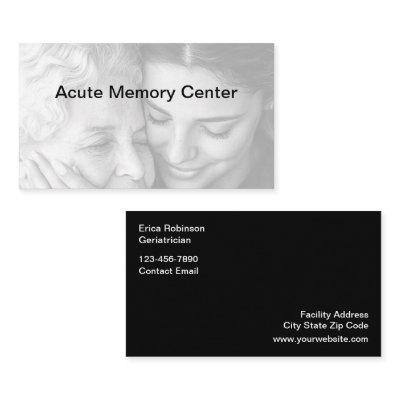Senior Geriatric Memory Facility