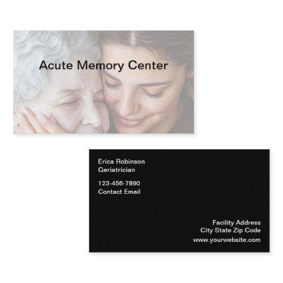 Senior Geriatric Memory Facility