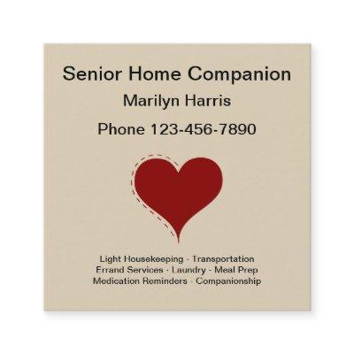 Senior Home Companion Square