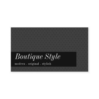 SENSATIONAL DESIGNER simple polka dot gray black