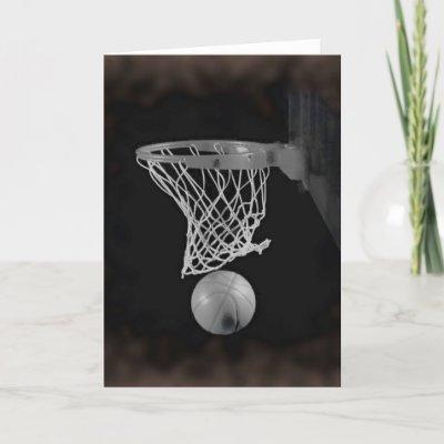Sepia Basketball Card