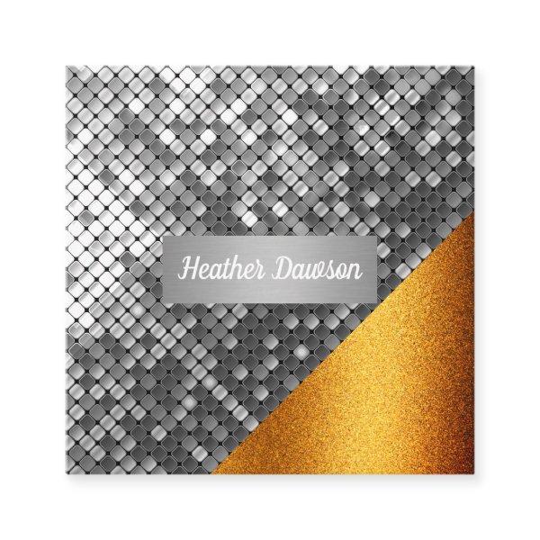 Sequin and Glitter Square