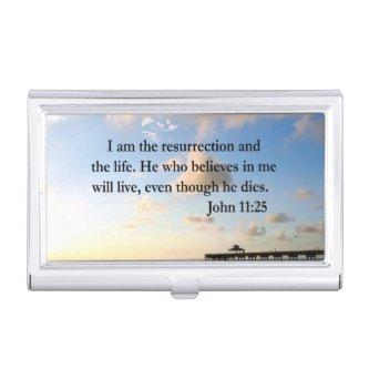 SERENE JOHN 11:25 SCRIPTURE DESIGN  HOLDER
